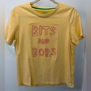 Boden Yellow 'Bits and Bobs' Tee